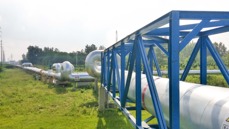揚州市華電至實(shí)友化工、大連化工蒸汽管道工程